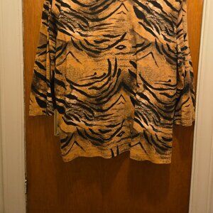 Tiger Stripe Top (L)